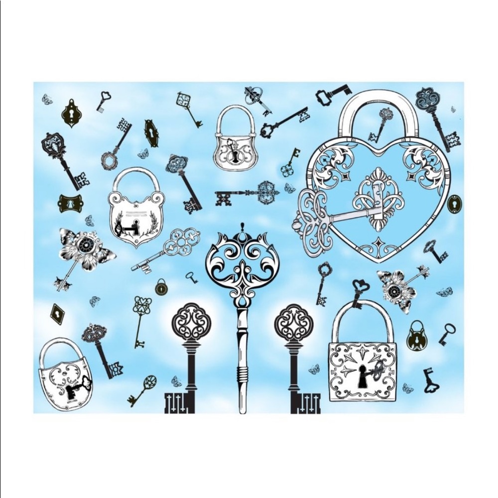 25 10X13 Poly Mailers Skeleton Key and Padlocks Shipping Envelopes PRICE IS FIRM - Picture 11 of 11